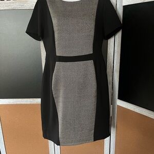 Forever 21 Black and White Sheath Mini Dress